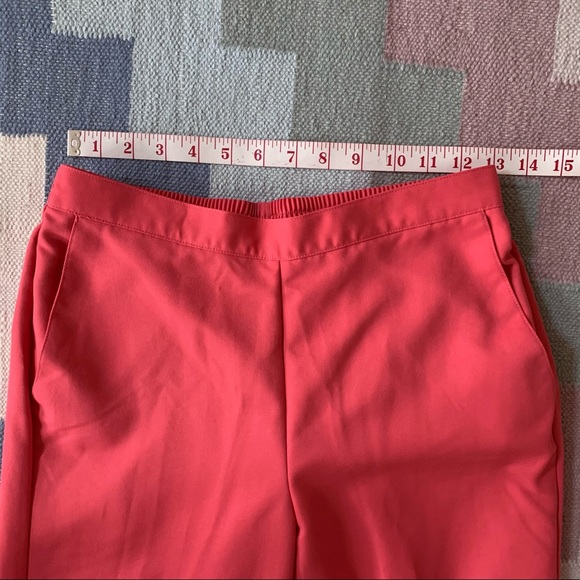 Coral Petite High-Waisted Alfred Dunner Pants 6P - Picture 4 of 8